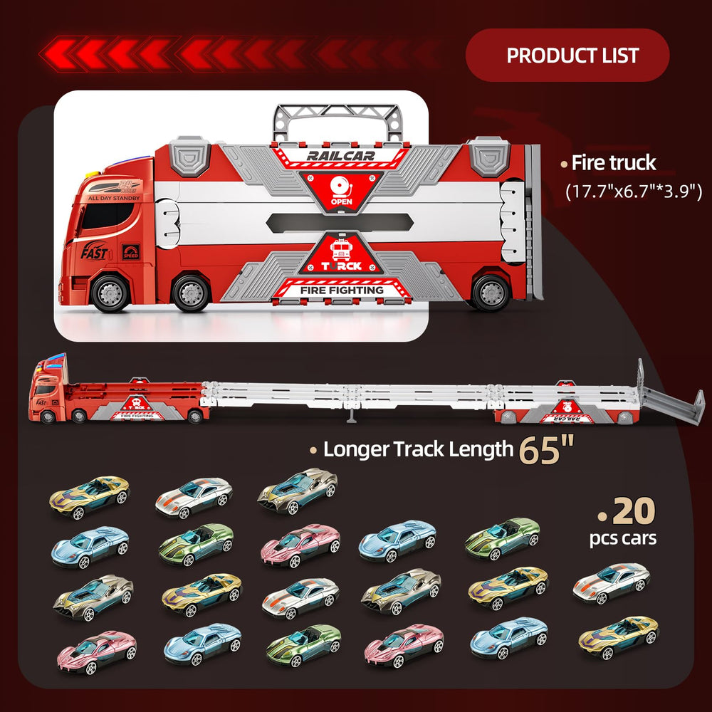 Jiakora race car set makes a perfect birthday or holiday gift