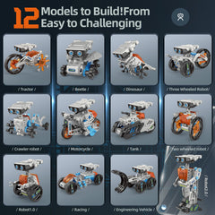 Jiakora robot tank and vehicle builds spark imaginative STEM play