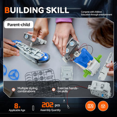 Jiakora robotic vehicle parts and gear set for creative customization