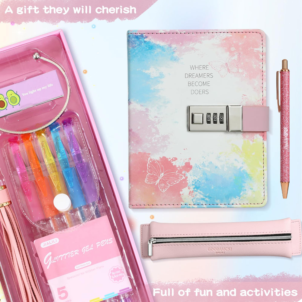 JIALILI glitter gel pens set for vibrant writing and art