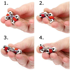 JIANGRUI mesh marble fidget toy 1 for textured stimulation.