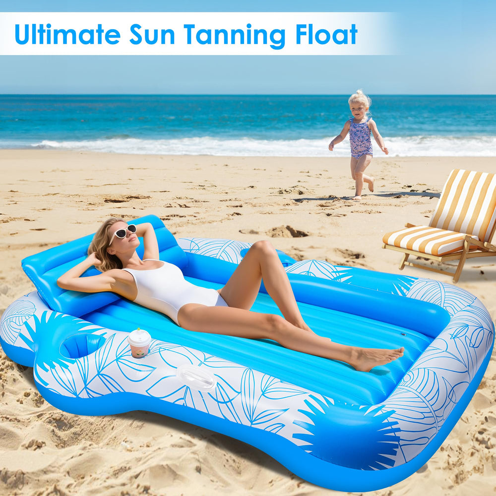 JIANYHW multi-use float suitable for pool, lake, or backyard fun.