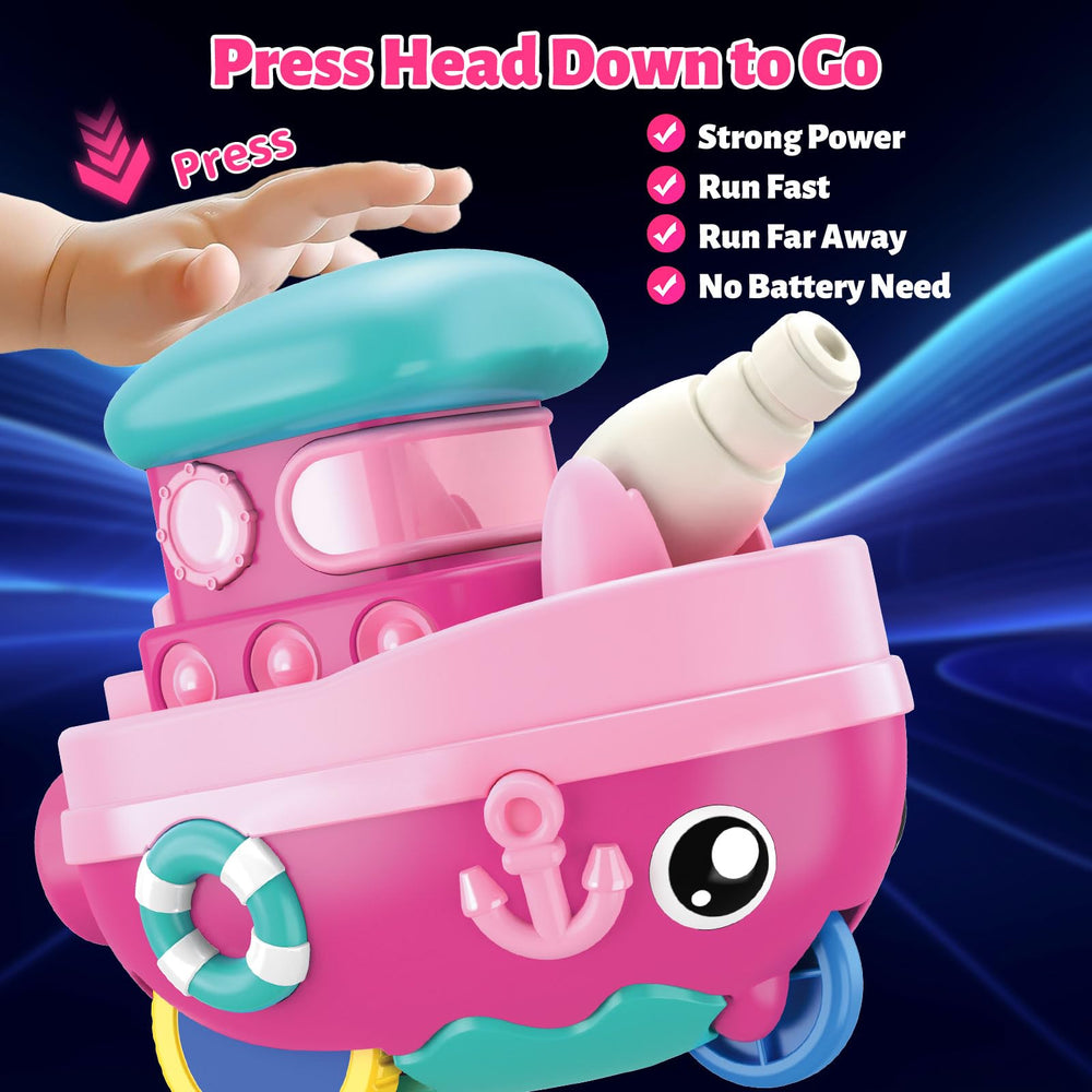 Bright colors and big wheels boost attention and exploration for JIAYIISHU toys.