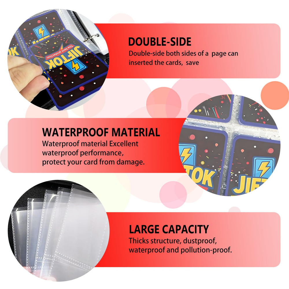 JIFTOK portable compact binder with soft wristband for travel