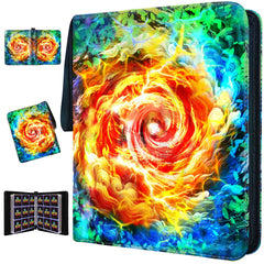 JIFTOK trading card binder with 9-pocket front view for easy access