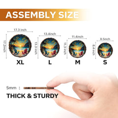 Jigfoxy Display-Ready Puzzle image showcasing sturdy, display-worthy wood pieces