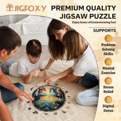Jigfoxy Family Game Night image ideal for holiday gatherings and weekends