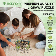 Jigfoxy gift packaging enhances holiday gifting appeal.