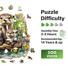 Jigfoxy wooden animal puzzle close-up reveals precise details.
