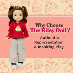 Riley doll vinyl body crafted for durability and long-lasting fun
