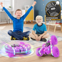 Jimdella RC car changeable wheels adapt to different surfaces and grips.