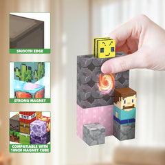 Non-toxic ABS JIMI magnetic blocks with smooth edges for durable play