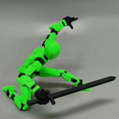 Jirown Dummy13 weapon pack included enhances display potential and imaginative play scenarios.