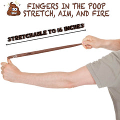 Jishi Poop Slingshot is washable and reusable for repeated play.