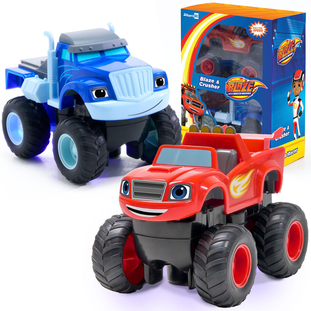 JITTERYGIT Blaze & Crusher front view highlights bold design for quick action
