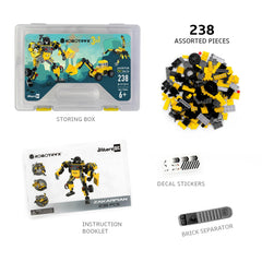 JITTERYGIT Robotryx educational STEM play promotes fine motor skills and creativity.