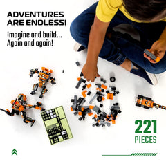 JITTERYGIT storage box keeps all pieces organized for easy cleanup and portable play.