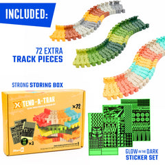 JITTERYGIT themed sets integration enables larger racetrack adventures.