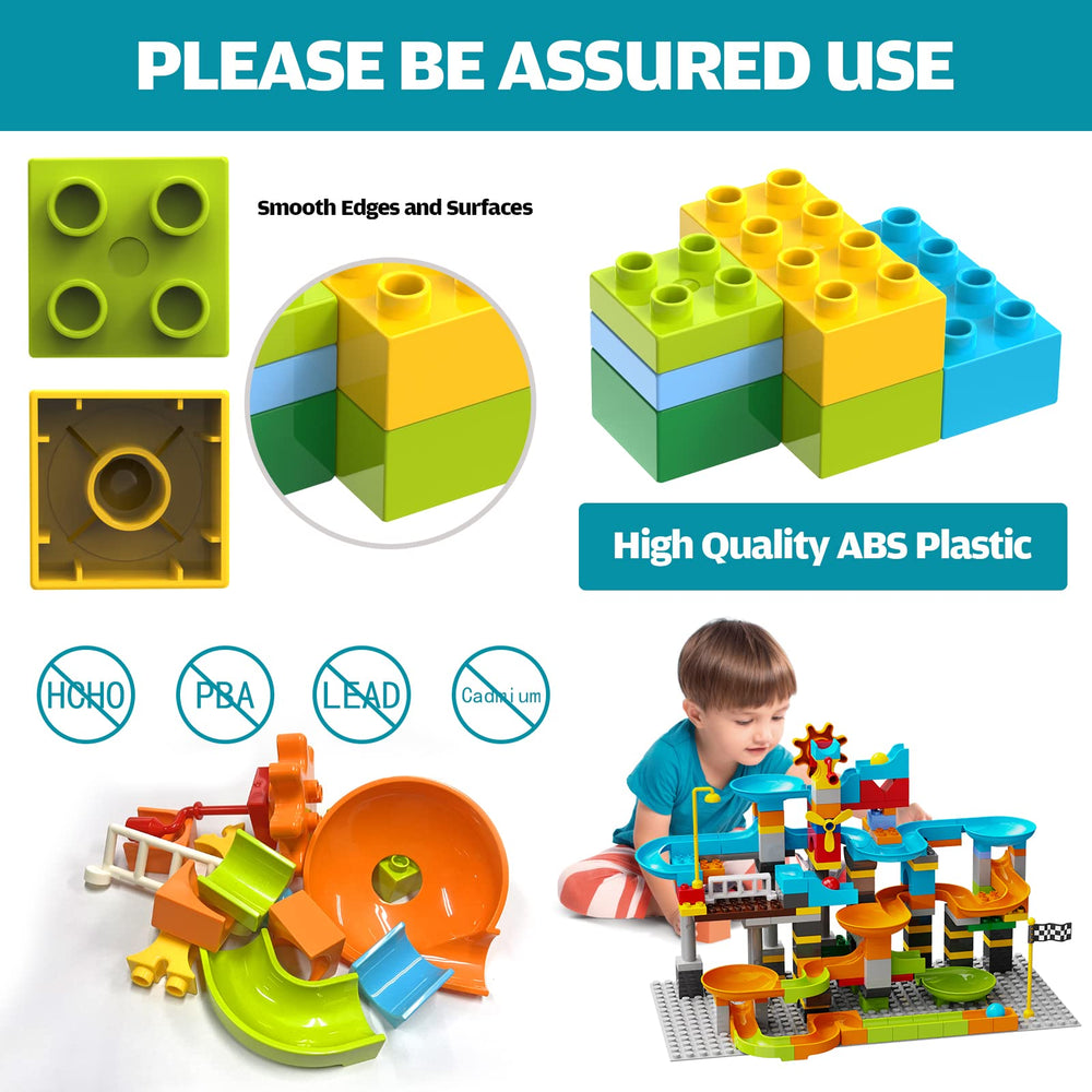 JIXIN ABS non-toxic materials provide safe, durable play for kids.