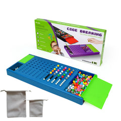 Jixin Xyzhi Code Breaking game box setup for quick start.