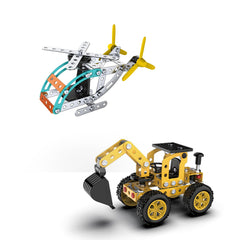 Jixin Xyzhi Excavator kit parts showcase for hands-on learning and creativity.