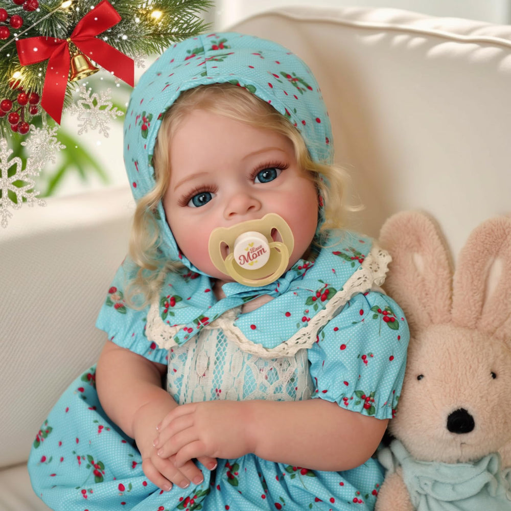 JIZHI doll included newborn care accessories—encourages nurturing play.