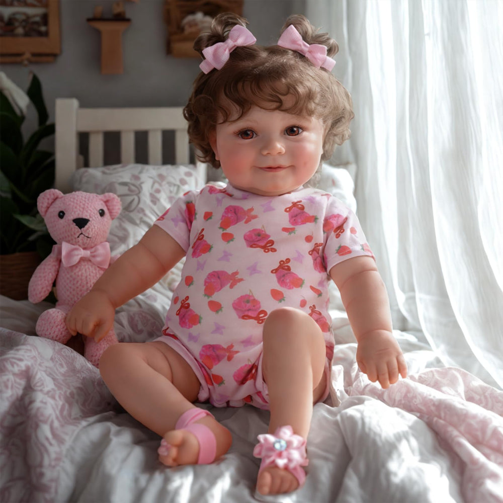 JIZHI lifelike reborn doll safety tested for ages 3+ ensures kid-friendly use