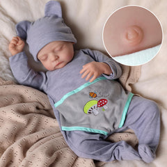 JIZHI 17-inch newborn-size doll fitting preemie clothing