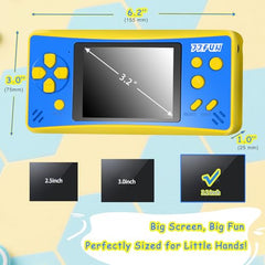 JJFUN console offering 168 built-in games for diverse play.