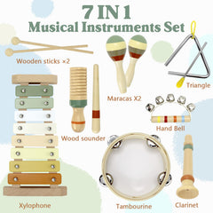 JJXUANER tambourine encourages singing and social play during circle time.