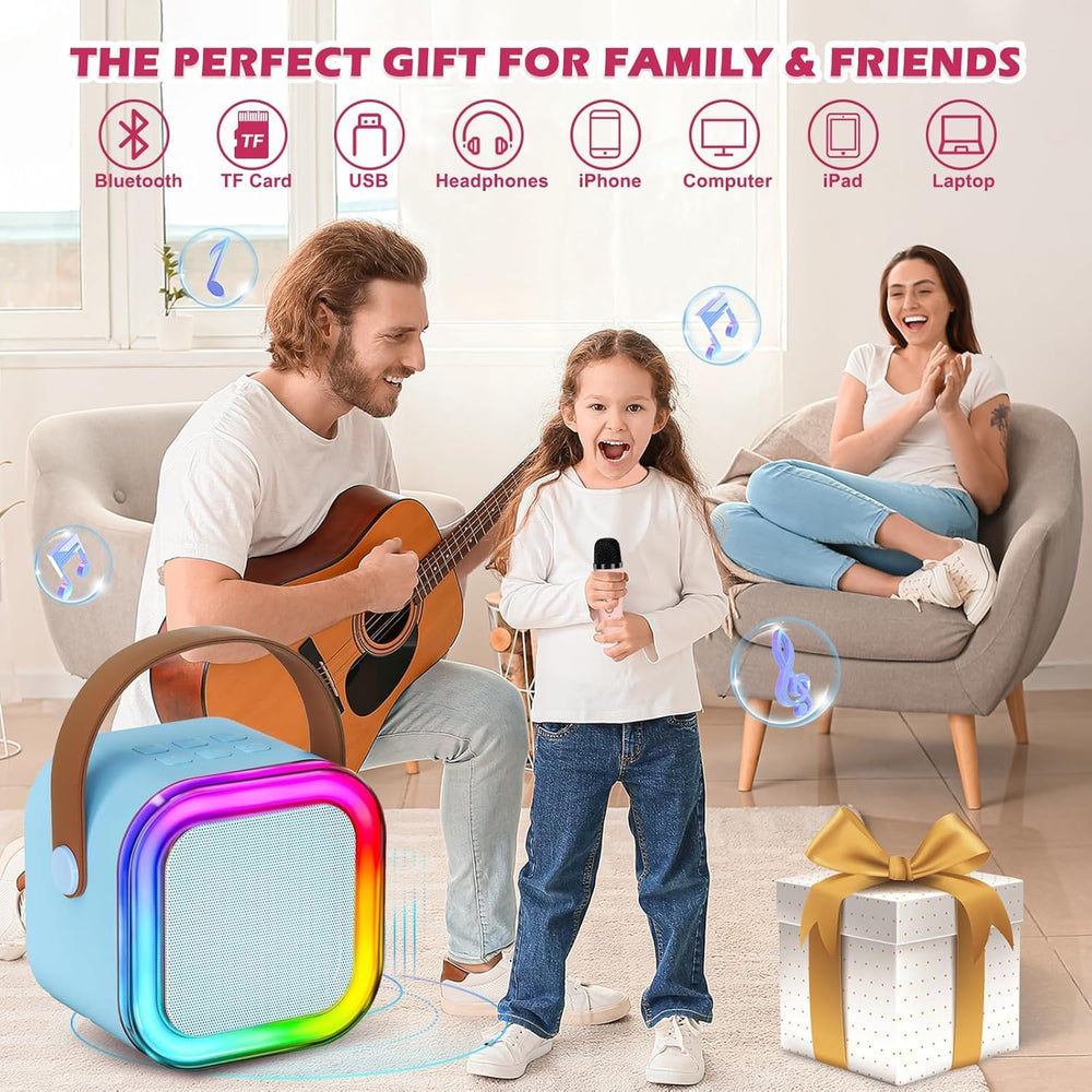 JJYEITUO kids karaoke for parties with easy operation.