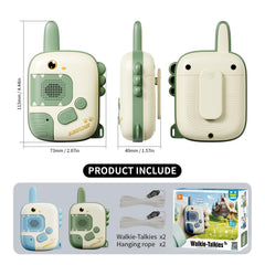 JKGIFTS outdoor camping walkie talkies enable family communication during adventures.