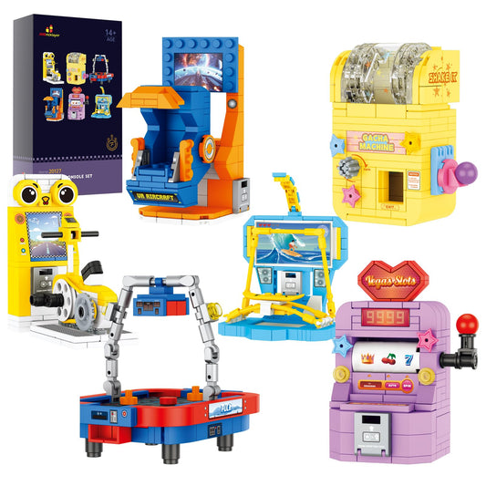 JMBricklayer Twister mini console in vivid colors for party play