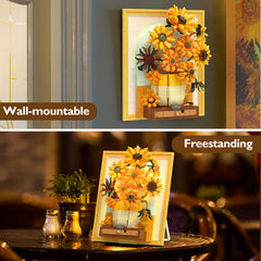 JMBricklayer wall-hanging option provides flexible wall decor.