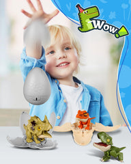 JMHACHY jumbo eggs with movable dinosaur joints for interactive play