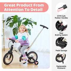 JMMD adjustable seat and handlebar to grow with your child