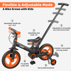 JMMD 6-in-1 aluminum frame delivering lightweight durability.