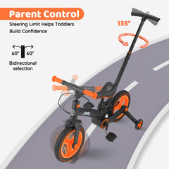 JMMD 6-in-1 includes training wheels to boost early confidence.