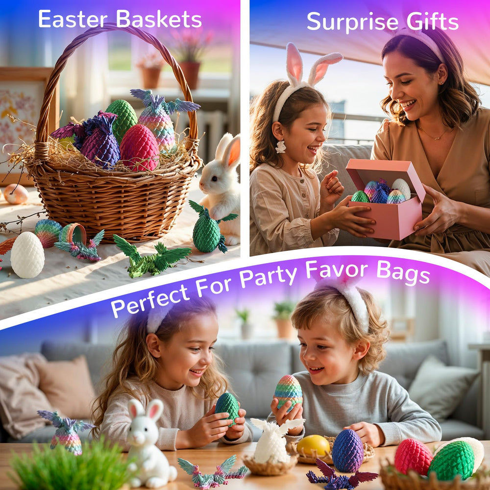 JMMICO glow-in-the-dark eggs create ambient nighttime accents on shelves.