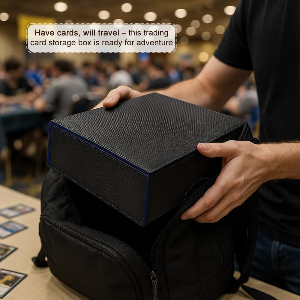 JNLODGE built-in display stands highlight prized decks on your desk.