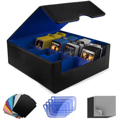 JNLODGE trading card storage box shows 3000+ capacity for MTG and Yu-Gi-Oh.