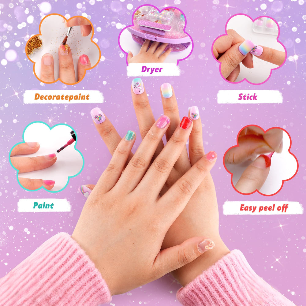 JOAOYO nail brush for precise detailing after art.