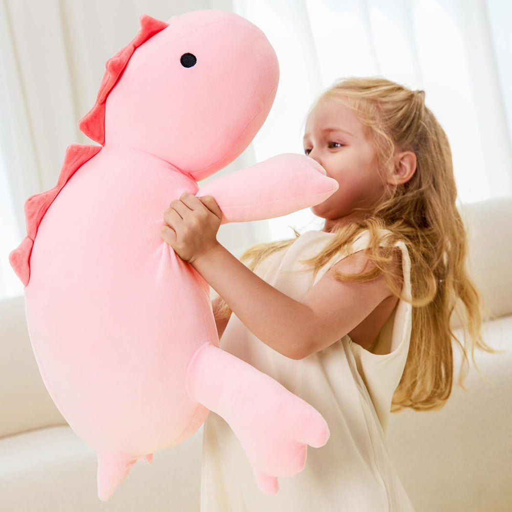 JOD weighted dinosaur legs and fabric close-up