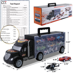 JODUDLR 12 die-cast vehicles for immersive pretend play sessions.