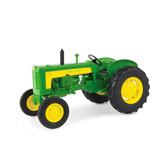 John Deere 435 die-cast tractor front view for durable play and display.