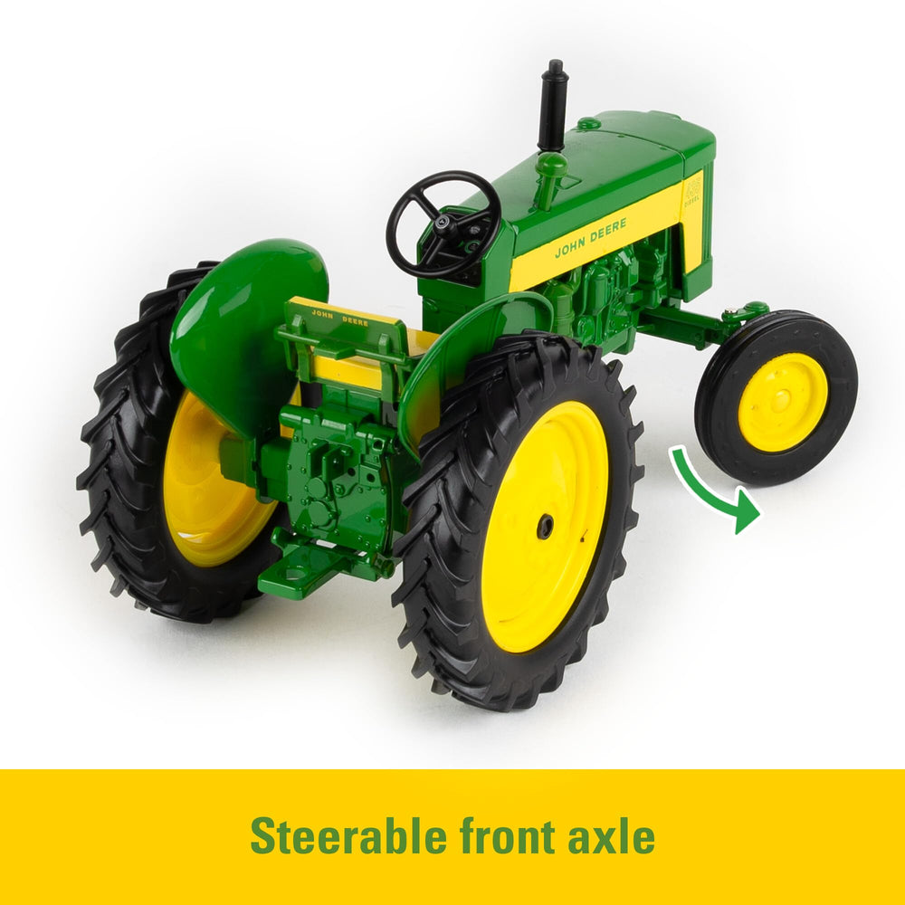 John Deere 435 hood and grille detail for authentic replica.
