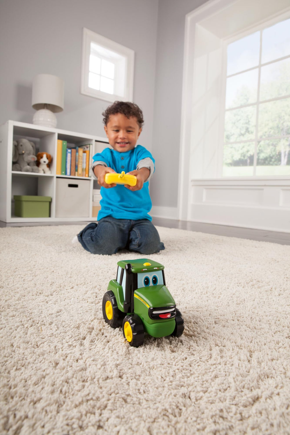 John Deere Johnny Tractor RC durable build suitable for rough play at home