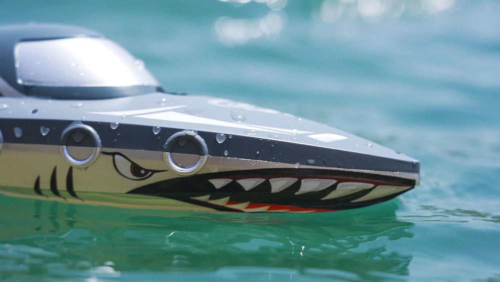 JOI MEW Shark RC Boat ideal gift for families and kids