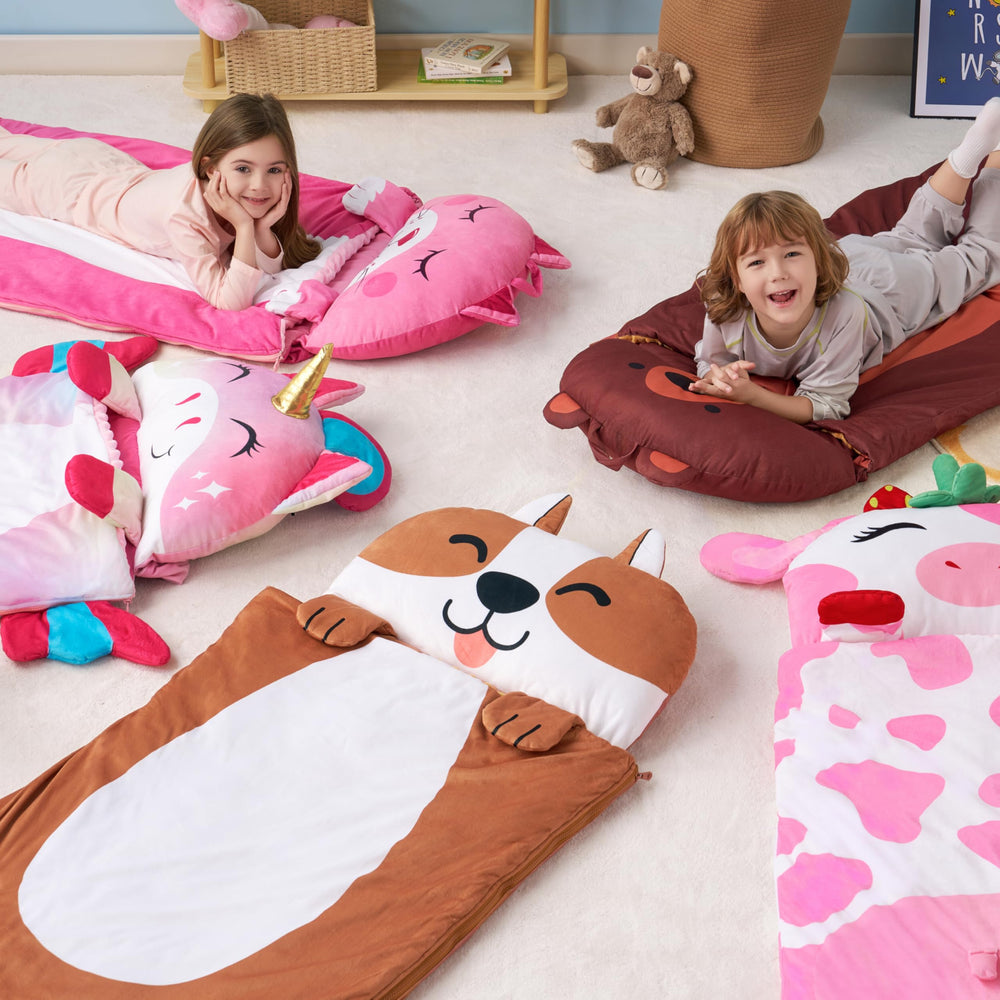 Joiedomi nap mat quilt included adds extra warmth for naps.