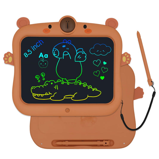 Joigivit Capybara LCD tablet front view for kid doodling and drawing